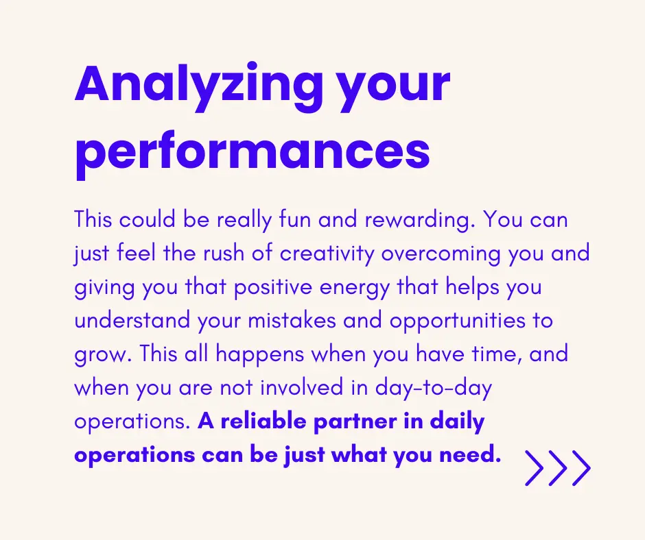 Analyzing zour performance