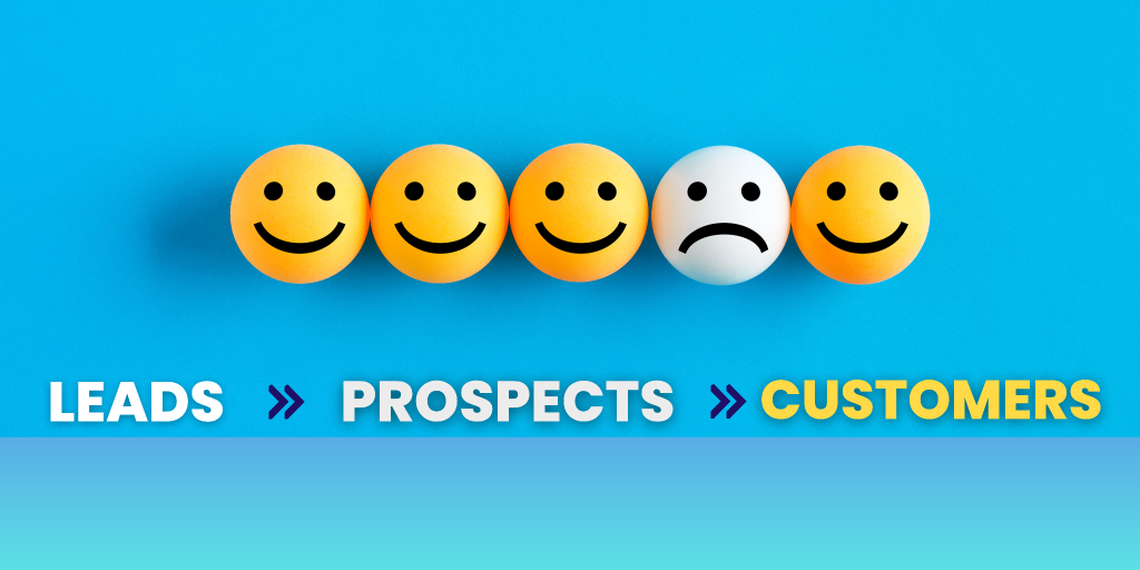 leads. prospects.customers