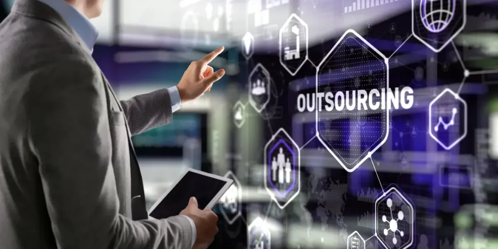 Hero image representing blog post about knowledge process outsourcing