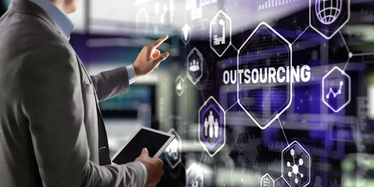 Hero image representing blog post about knowledge process outsourcing