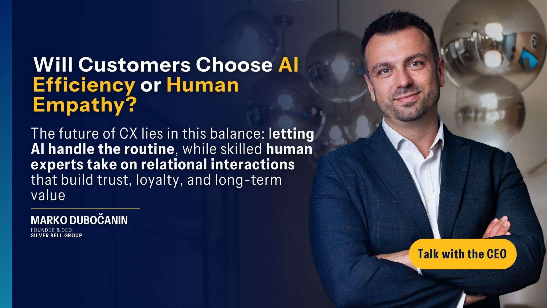 Will Customers Choose AI Efficiency or Human Empathy?