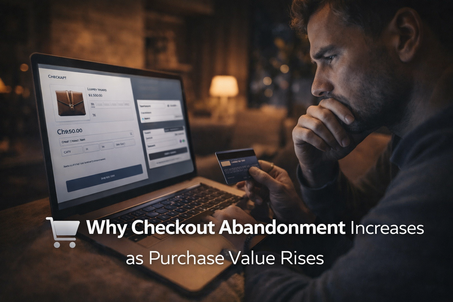 Why Checkout Abandonment Increases as Purchase Value Rises