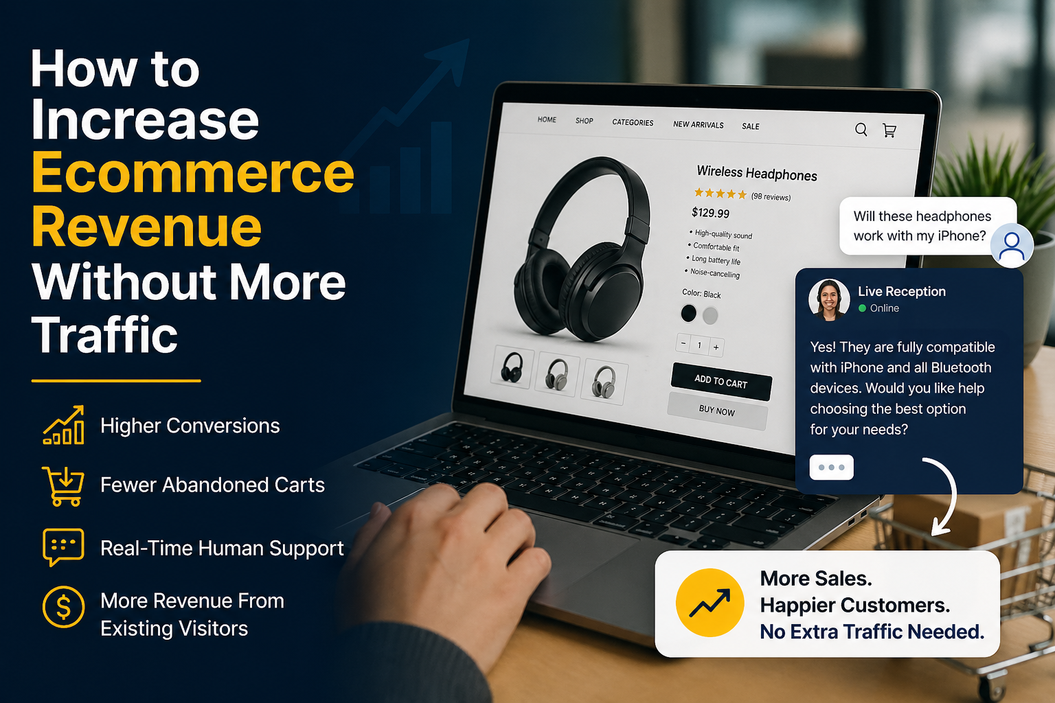 Ecommerce tips for increasing revenue efficiently